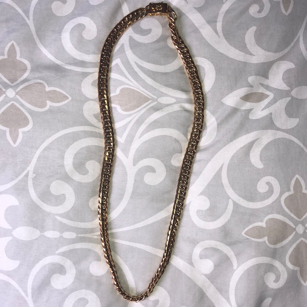 12MM CURVED CUBAN LINK CHAIN